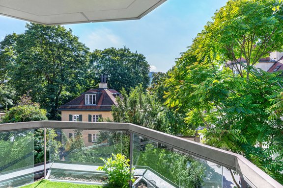 Balkon in Süd-Westausrichtung