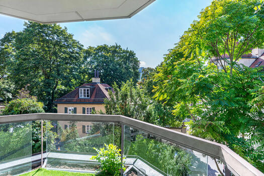 Balcony south-west facing