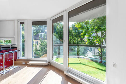 View into the green