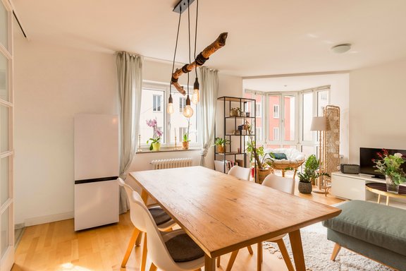 Lichterfüllter Wohn-/ Essbereich