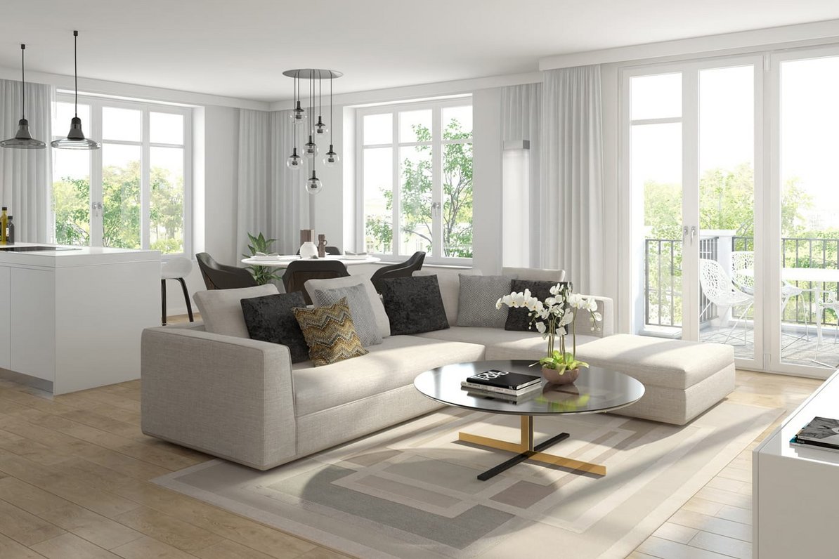 Wohnzimmer (Visualisierung)