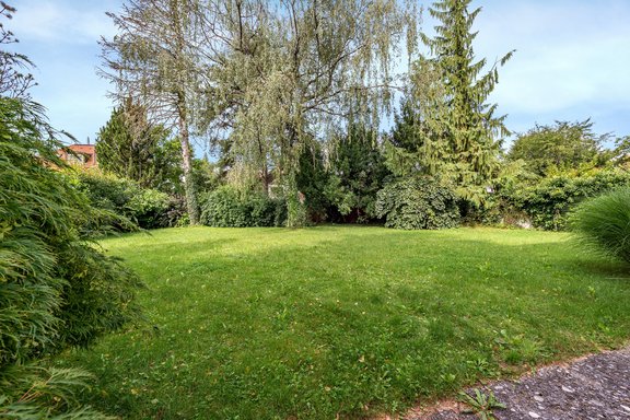 Grundstück - Blick Richtung Westen