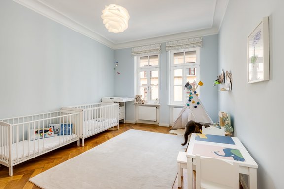 Freundliches Kinderzimmer