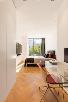Bedroom with dressing room