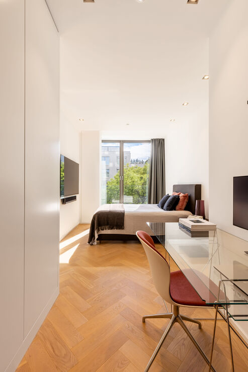 Schlafzimmer mit Ankleide