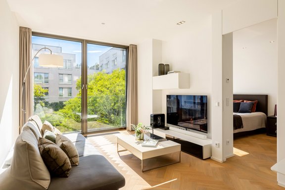 Viel Grün in urbaner Lage