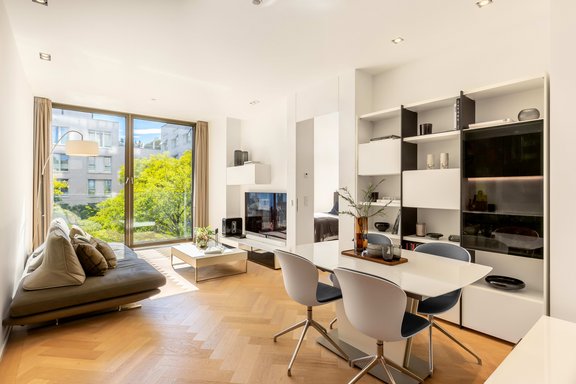 Ausbalanciertes Raumgefüge