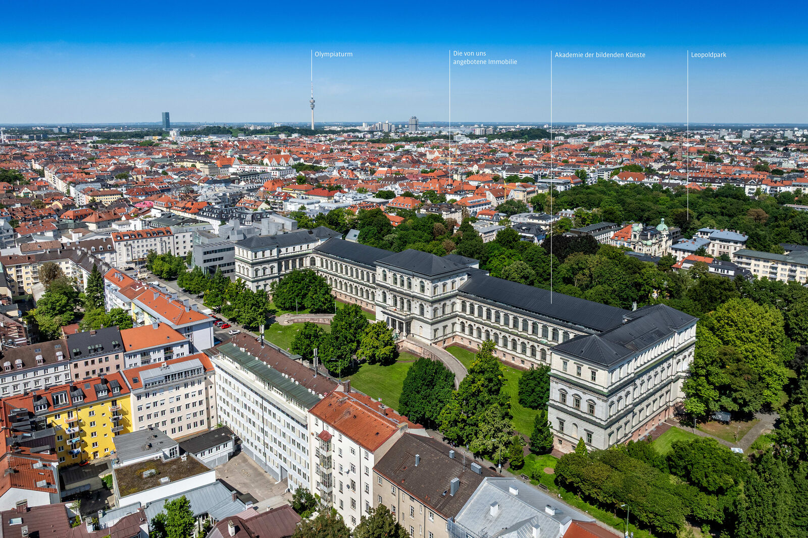 Blickrichtung Schwabing