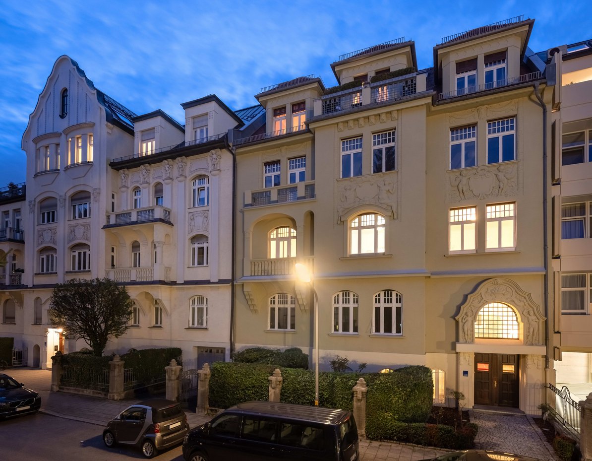 Prachtvolle Fassade