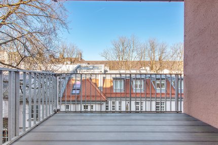 Balkon in ruhiger Hofausrichtung