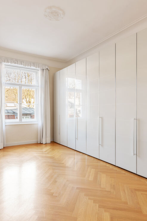Schlafzimmer zum Hof