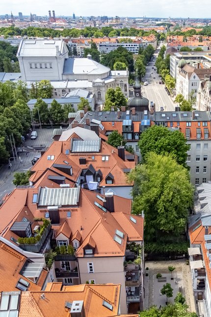 Toplage am Prinzregentenplatz