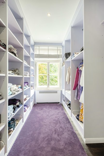 Ankleide mit Maßeinbauten