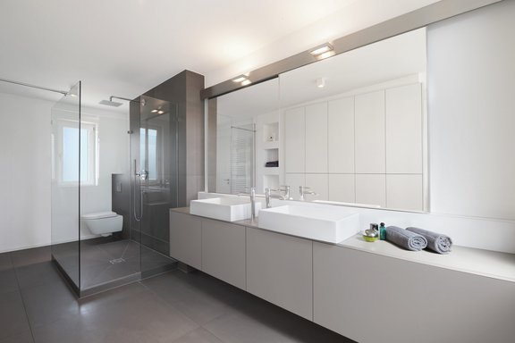 Duschbad im Dachgeschoss