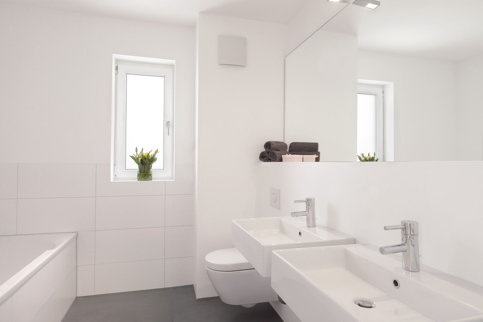 Badezimmer im Obergeschoss