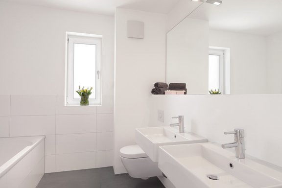 Badezimmer im Obergeschoss