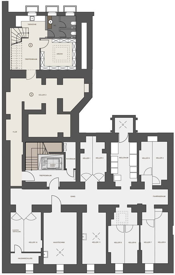 Grundriss UG