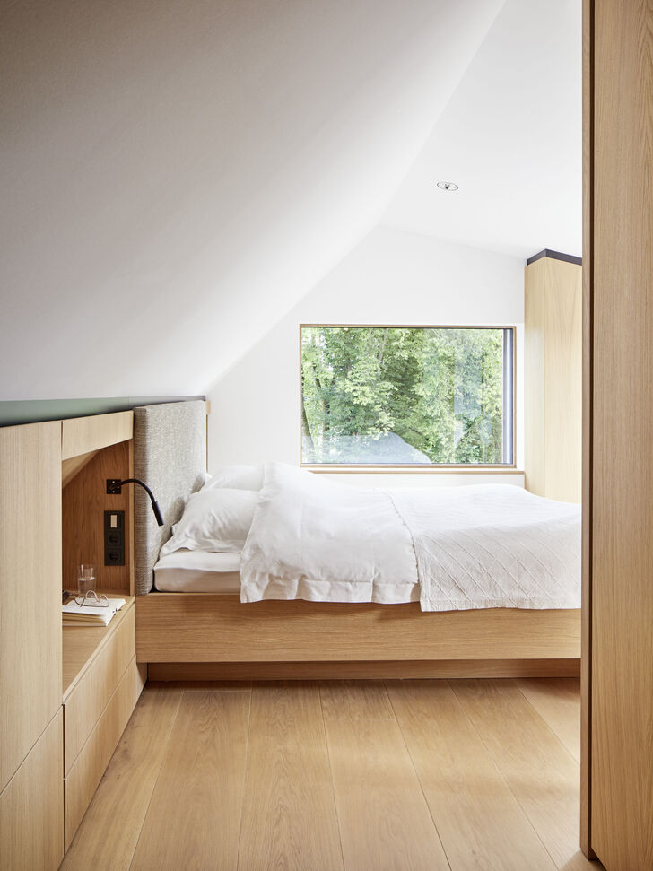 Geräumige Schlafzimmer