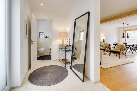 Attraktiver Eingangsbereich