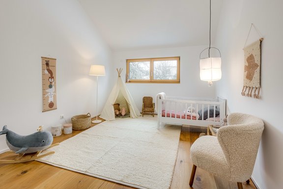 Eines von zwei Kinderzimmern