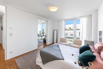 Schönes Masterschlafzimmer