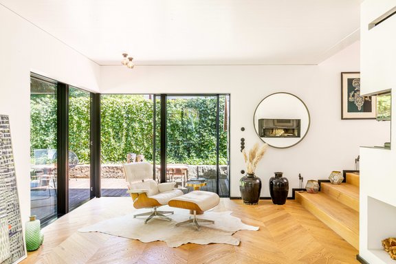 Light-filled living area