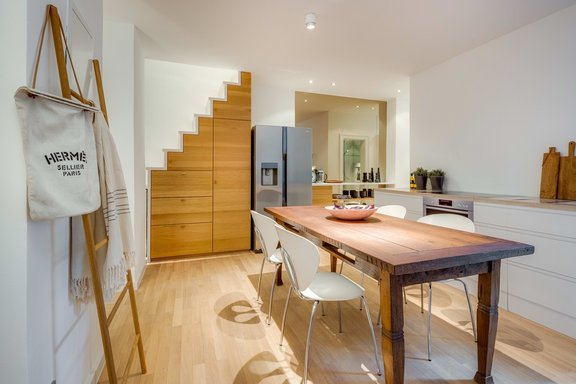 Kochbereich mit Einbauten