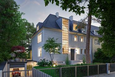 Rarität am Schlosskanal: Gestaltungsfähiges Domizil mit Traumgarten