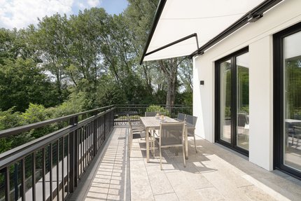 Terrasse mit Südwest-Ausrichtung