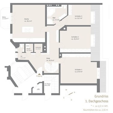 1. Dachgeschoss