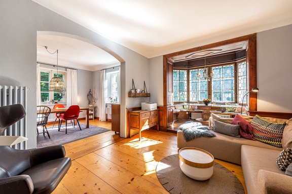 Wohn- und Speisezimmer