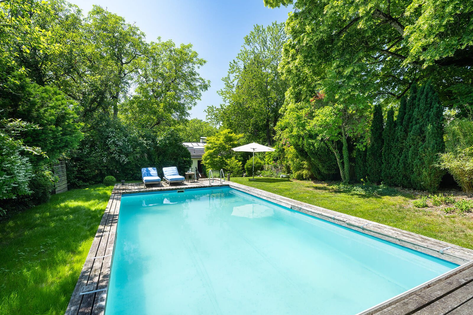 Beheizter Pool