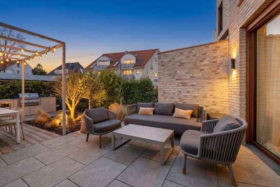 Romantic evening atmosphere