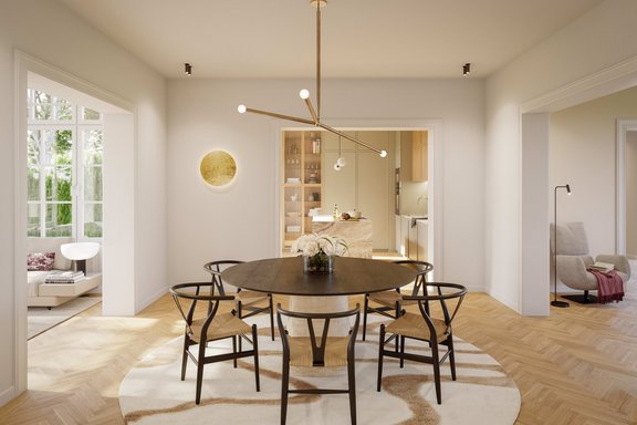 Charmanter Essbereich (visualisiert)