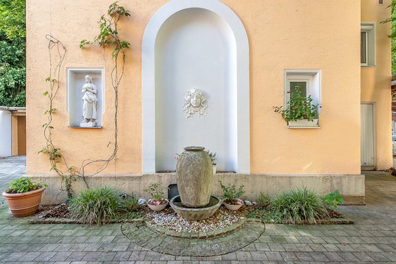 Detailansicht Rückgebäude