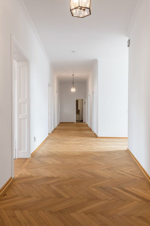 Klassicher Altbau-Grundriss