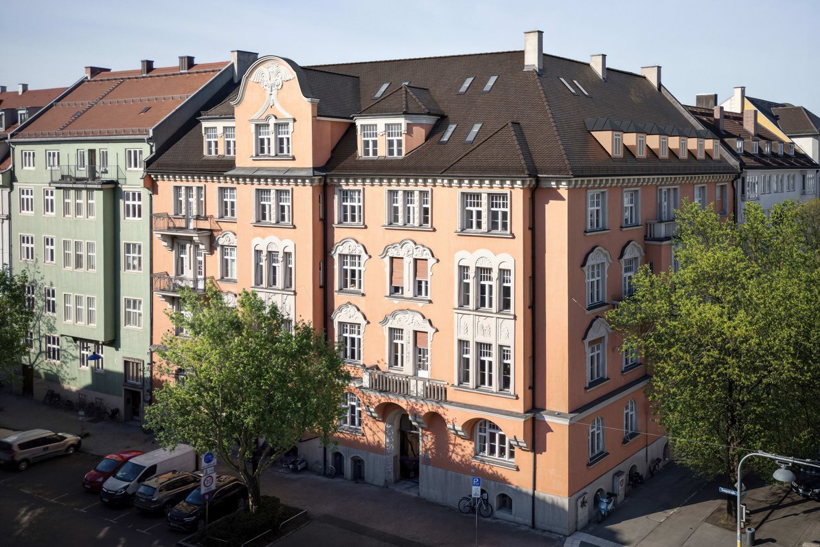 Prachtvoller Jugendstil-Altbau (Visualisierung)