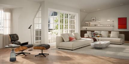 Rarität im Lehel: Dachgeschoss in Stadtpalais von 1891 zur Umgestaltung