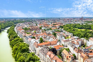 Panorama der Münchner Altstadt