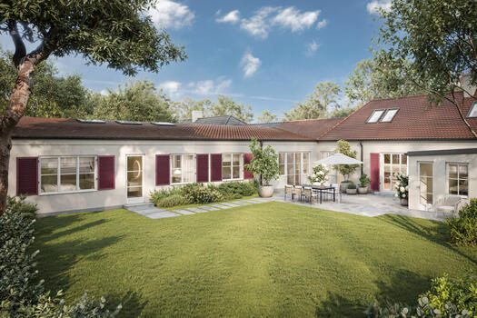 Historischer Atrium-Bungalow (Visualisierung)