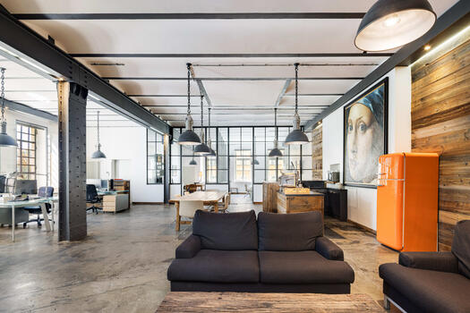 Büro-Loft im urbanen New-York-Style