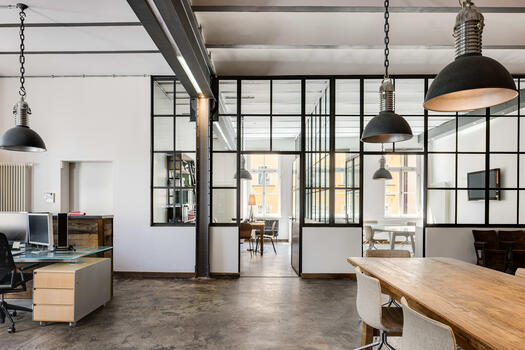 Authentischer Industrie-Charme