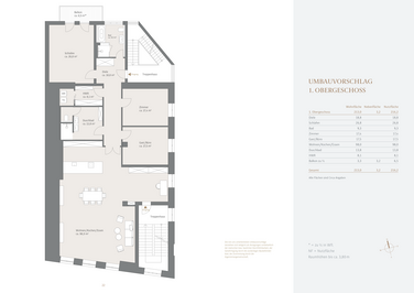 1. Obergeschoss Umbauvorschlag
