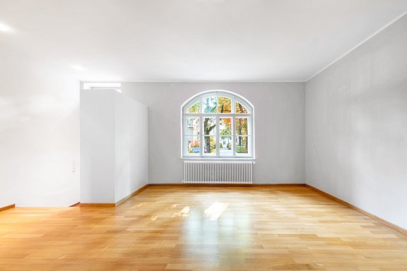 Historic arched window