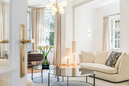 Light-filled living area