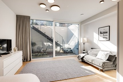 Gästezimmer mit Süd-Patio