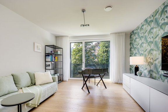 Ruhiges Arbeitszimmer