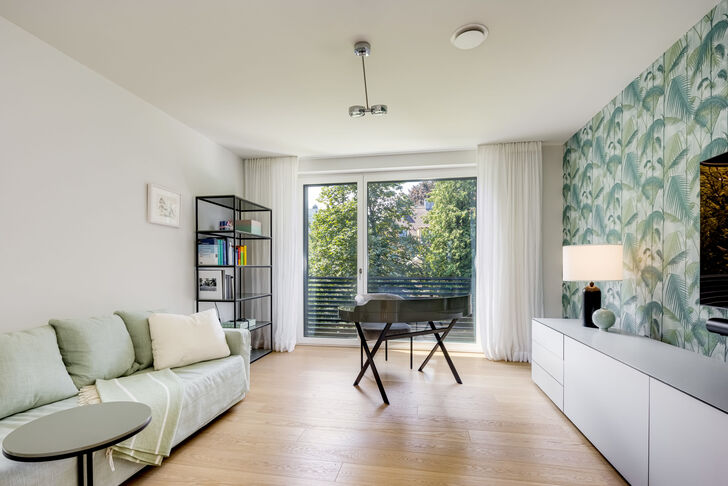 Ruhiges Arbeitszimmer
