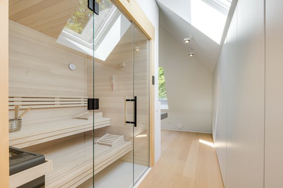 Birkenholz Bio-Sauna