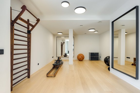 Auch ein Fitnessbereich steht zur Verfügung